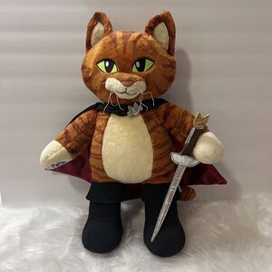 Build A Bear Puss In Boots The Last Wish DreamWorks 18” Plush No Sound BABW